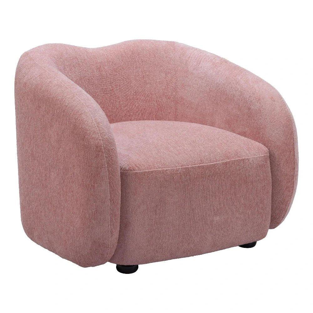 Tallin Mauve Pink Accent Arm Chair