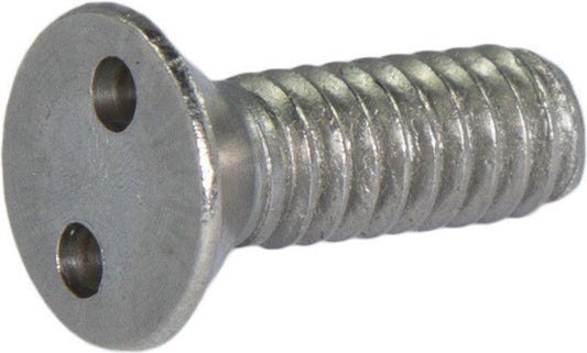 6-32 x 2 Tamper Resistant Drilled Spanner Flat Head Machine Screw 18-8 Stainless Steel