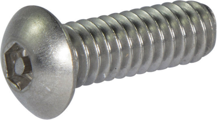 10-24 x 5/8 Tamper Resistant Hex Button Head Socket Machine Screw 18-8 Stainless Steel (5/32)
