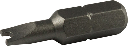 #8 x 1 Tamper Resistant Spanner Insert Bit (1/4 Hex)