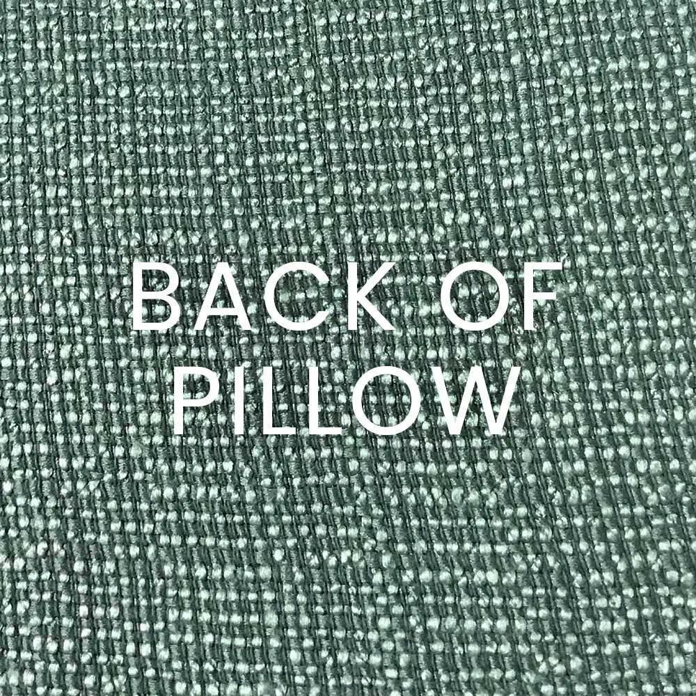 Taormina Aqua Blue Throw Pillow With Insert