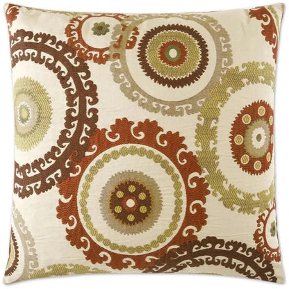 Taraz Teak Multi Color Throw Pillow Insert