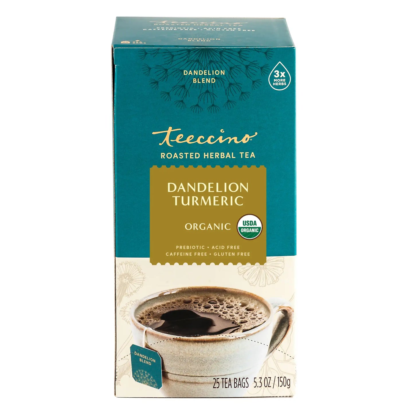 Dandelion Turmeric Roasted Herbal Tea