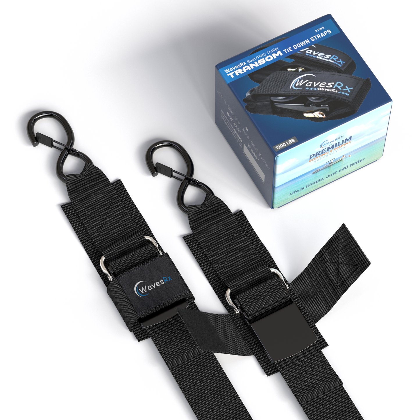 48IN BOAT TRANSOM STRAPS
