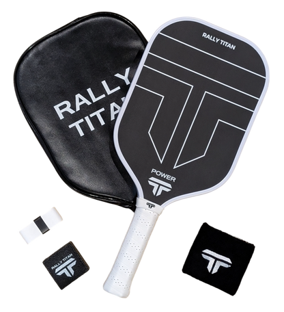 Titan Power 14MM | Thermoformed Unibody Construction | Foam Injected Walls | T700 Titan Carbon Friction Surface | White