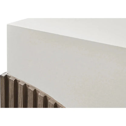 Tranquility Rectangle White Outdoor Coffee Table