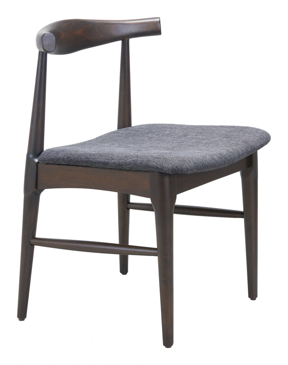Tuzka Grey Fabric Dining Chair 2PC