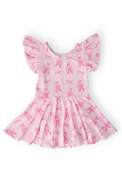 Twirling en Pointe S/S Twirl Leotard
