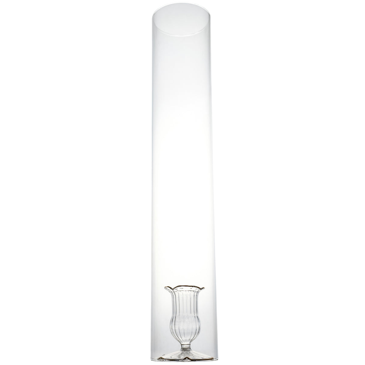Two Piece Cylindrical Shape Candleholder 4PC