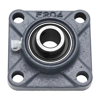 UCF204-12,  4-Bolt Flange Mounted Unit Bearing, 0.75" Bore (ID),  3/4 " Bore (ID),  Insert Bearing: UC204-12