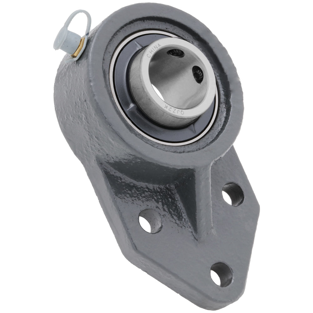 UCFB208 - 3-Bolt Flange Bracket Mounted Ball Bearing, 1.575"  Bore (ID),  Insert Bearing: UC208,  Housing: FB208