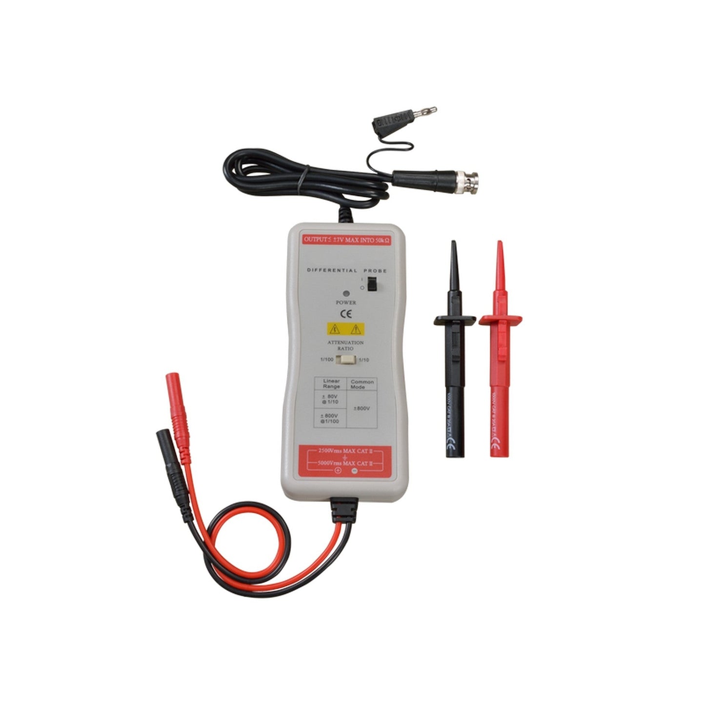 UT-P30 100 MHz 10:1/100:1 Differential Oscilloscope Probe