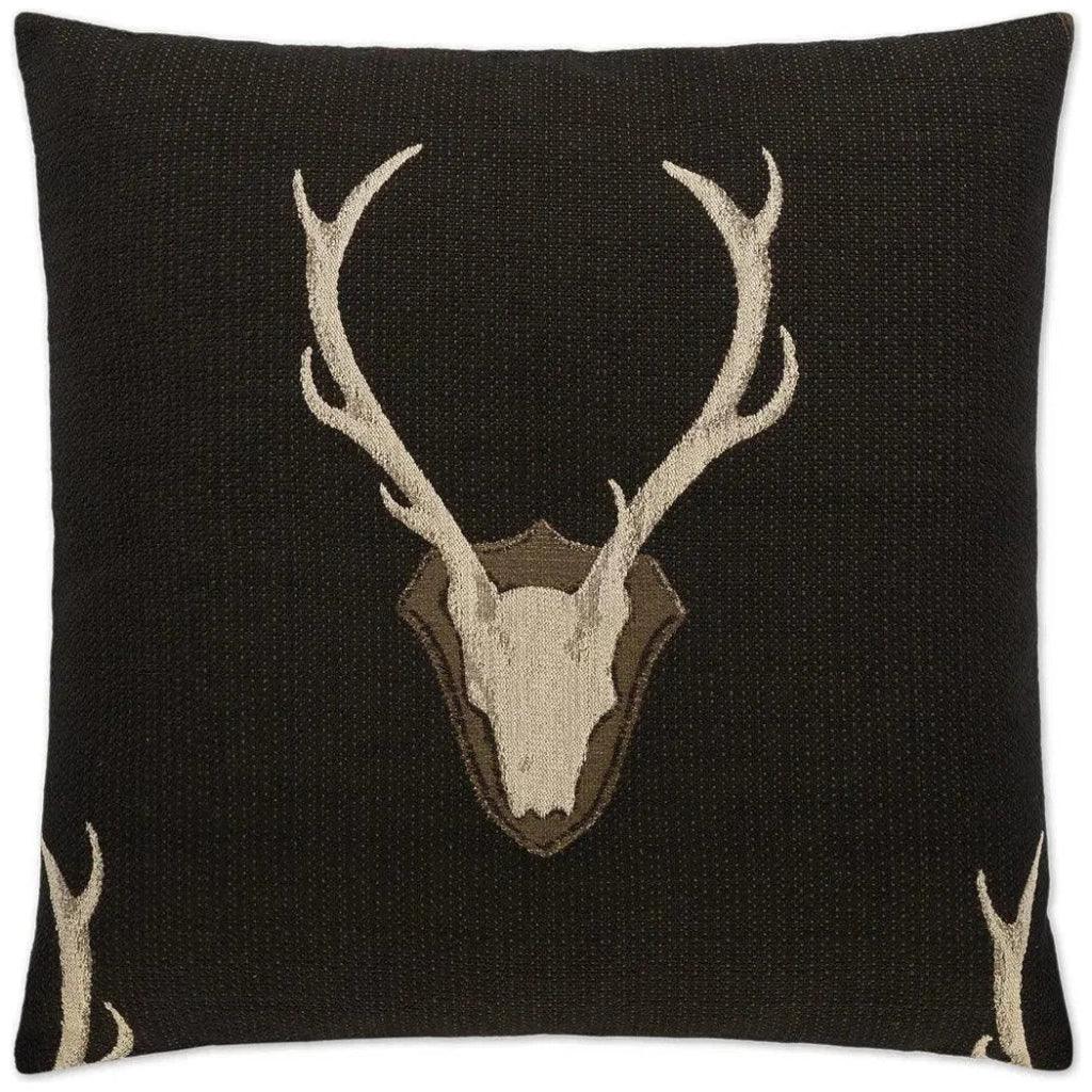 Uncle Buck Black Large Throw Pillow Insert