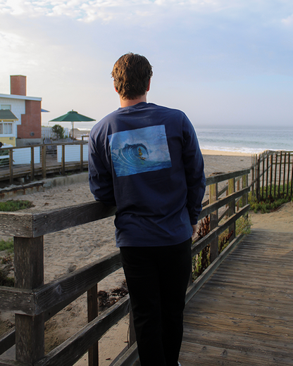Koloa Hula Barrel Long Sleeve T-Shirt
