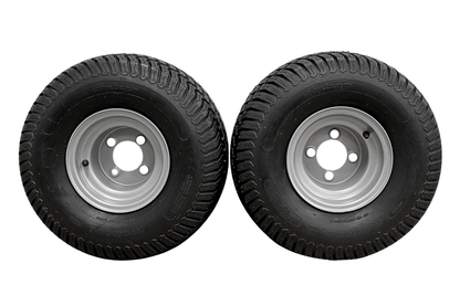 20x10.00-8  4 Ply Turf Tires with 8x7 Wheels  Lawn & Garden Mower and Golf Cart (Qty: 1)