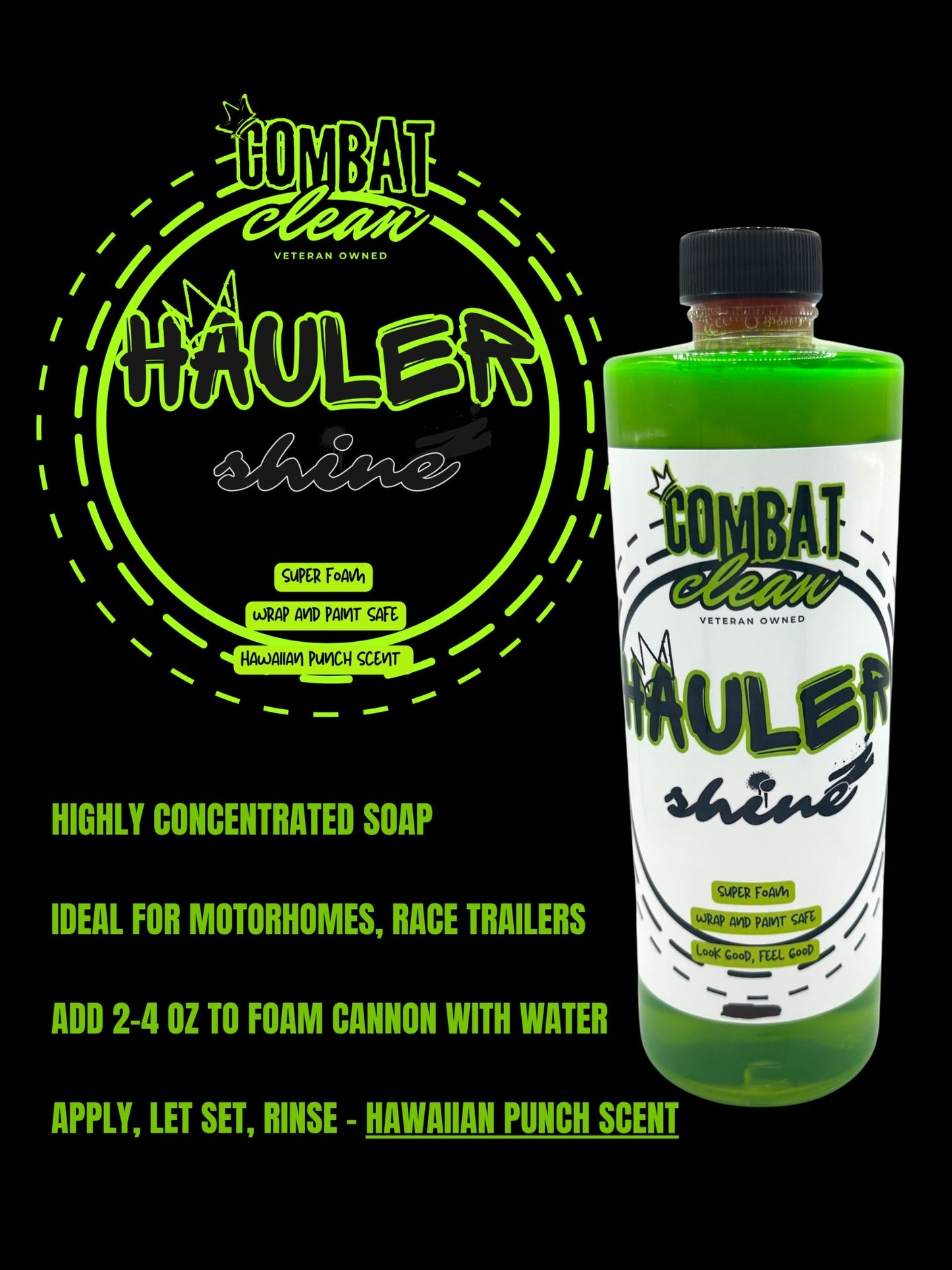 Hauler Shine (On Road Super Foam Shampoo)