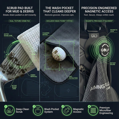 Light Duty Magnetic Towel + Landing Pad System