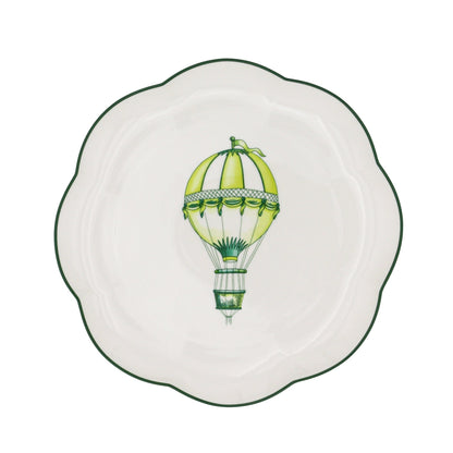 Valensole Lavender Scalloped Starter Plate - Case of 12 Plates (+3 Bonus Plates)