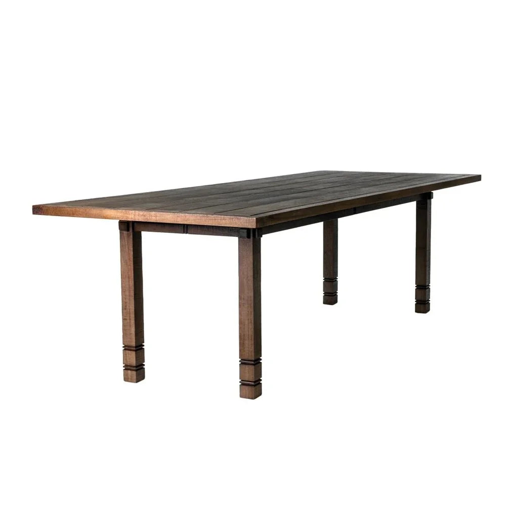 Vaterra Teak And Rattan Patio Dining Table