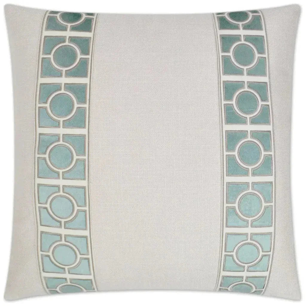 Vendome Seaglass Teal Throw Pillow Insert
