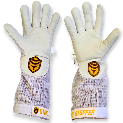 Ventilated Goat Skin Beekeeping Gloves