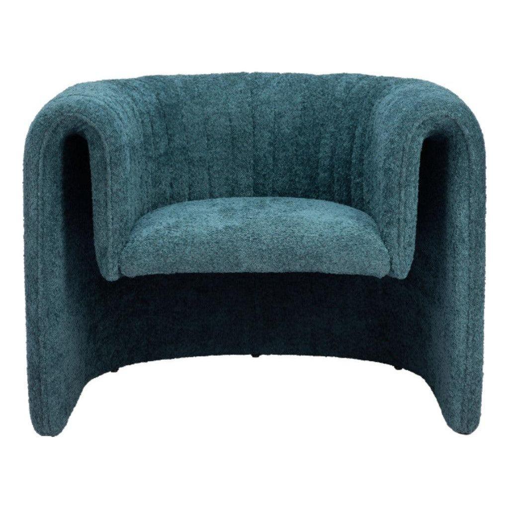 Viana Curved Shaped Accent Chair