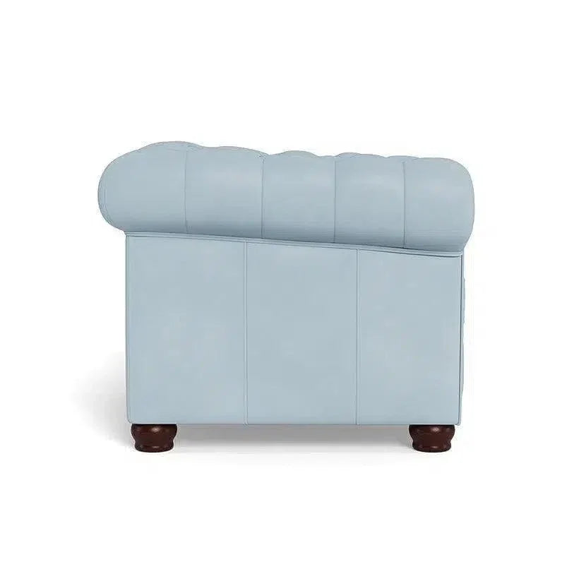 Victoria Leather Chesterfield Club Chair