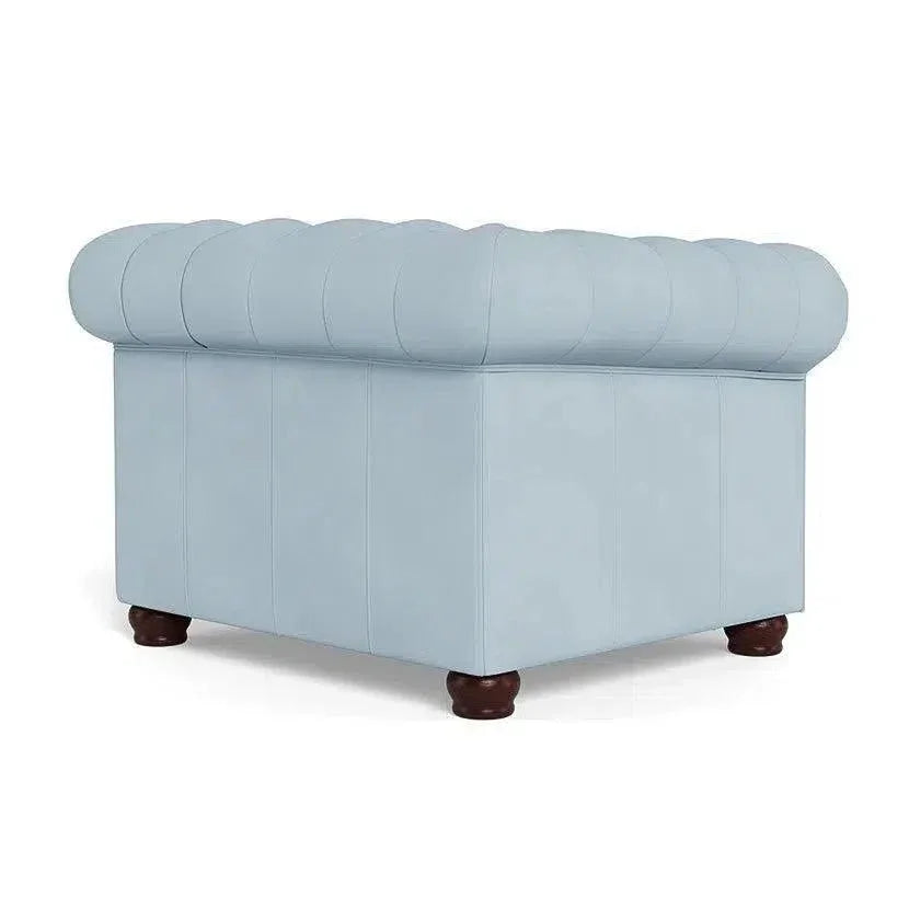 Victoria Leather Chesterfield Club Chair
