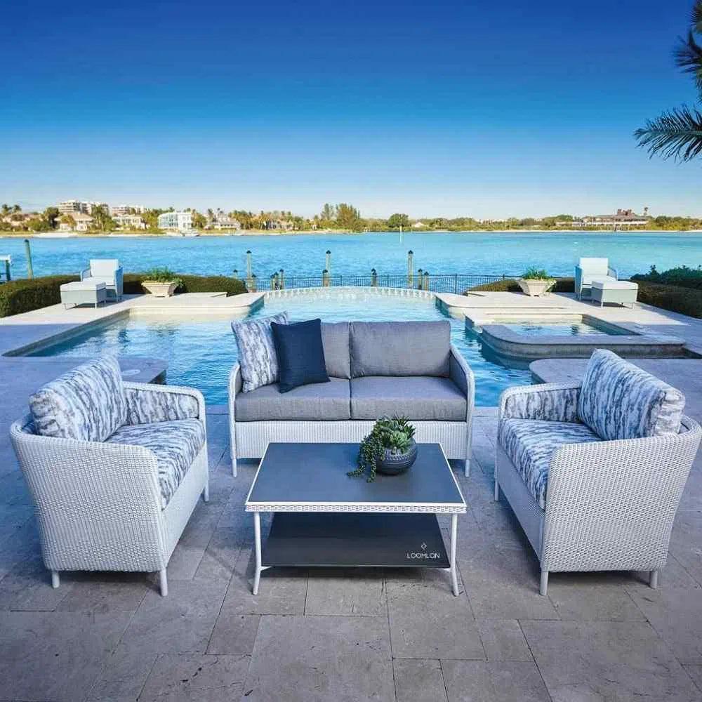 Visions Sofa Premium Wicker Furniture Lloyd Flanders
