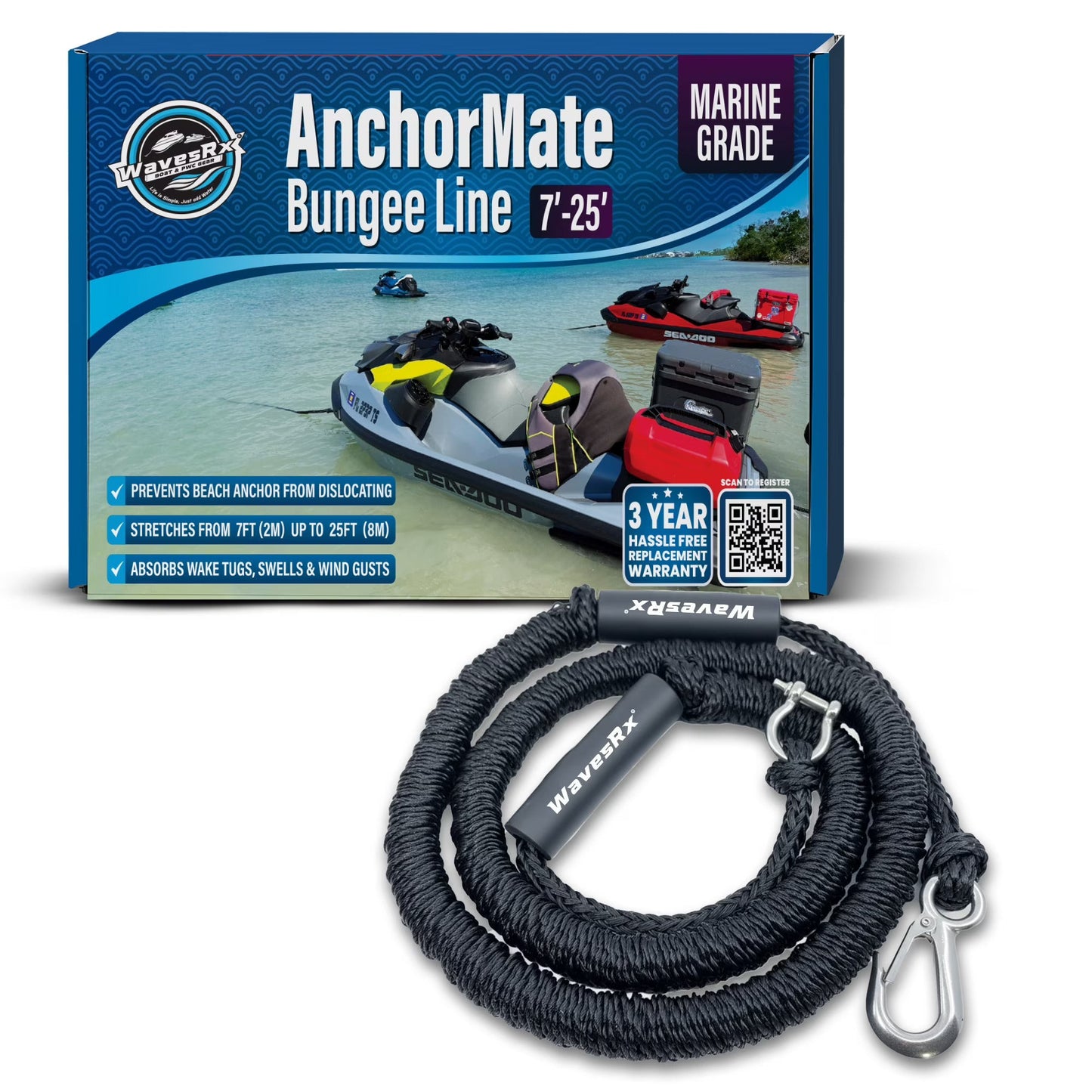 7'-25' ROUND BUNGEE