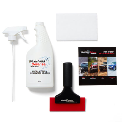 Windshield Defense Kit For Jeep Wrangler or Gladiator