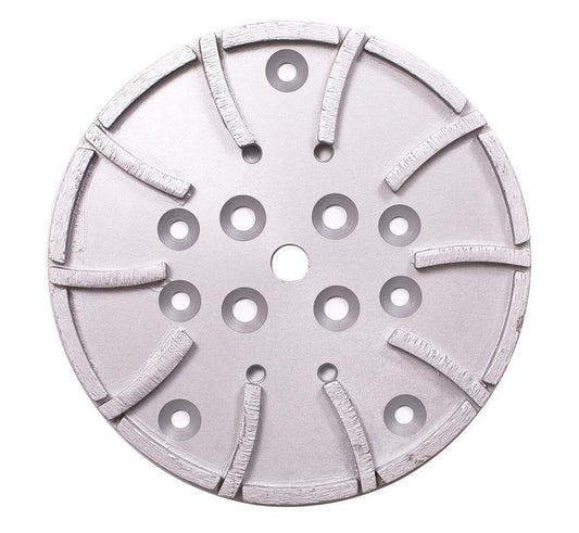 10" Grinding Wheel Diamond 10 Segments Concrete Floor Grinder Disc Blade for Leveling, Coating Removal, and Surface Prep