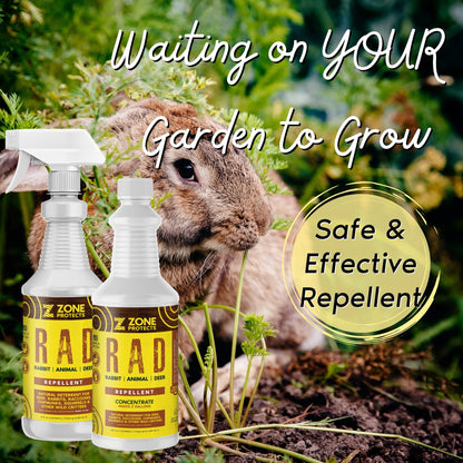 R.A.D.; Rabbit, Animal, Deer Repellent 32oz Spray