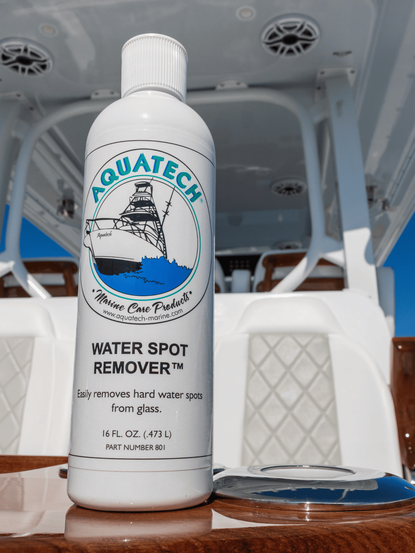 Marine Water Spot Remover for Glass