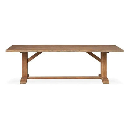 Weekend Retreat Teak Table with Wicker Chair Set 7PC