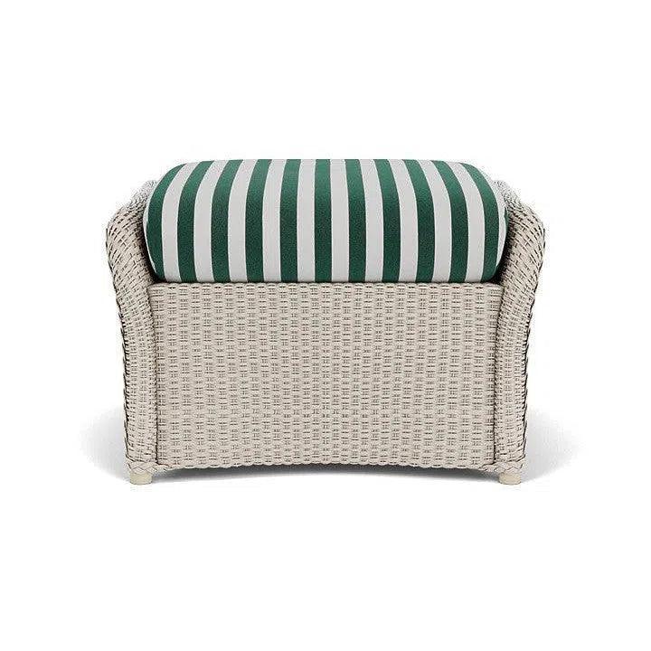 Weekend Retreat Ottoman All Weather Wicker