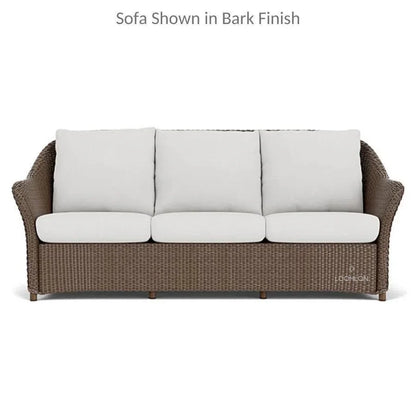 Weekend Retreat All Weather Wicker Outdoor Couch