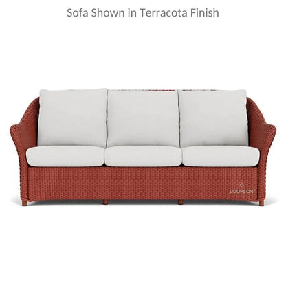 Weekend Retreat All Weather Wicker Outdoor Couch
