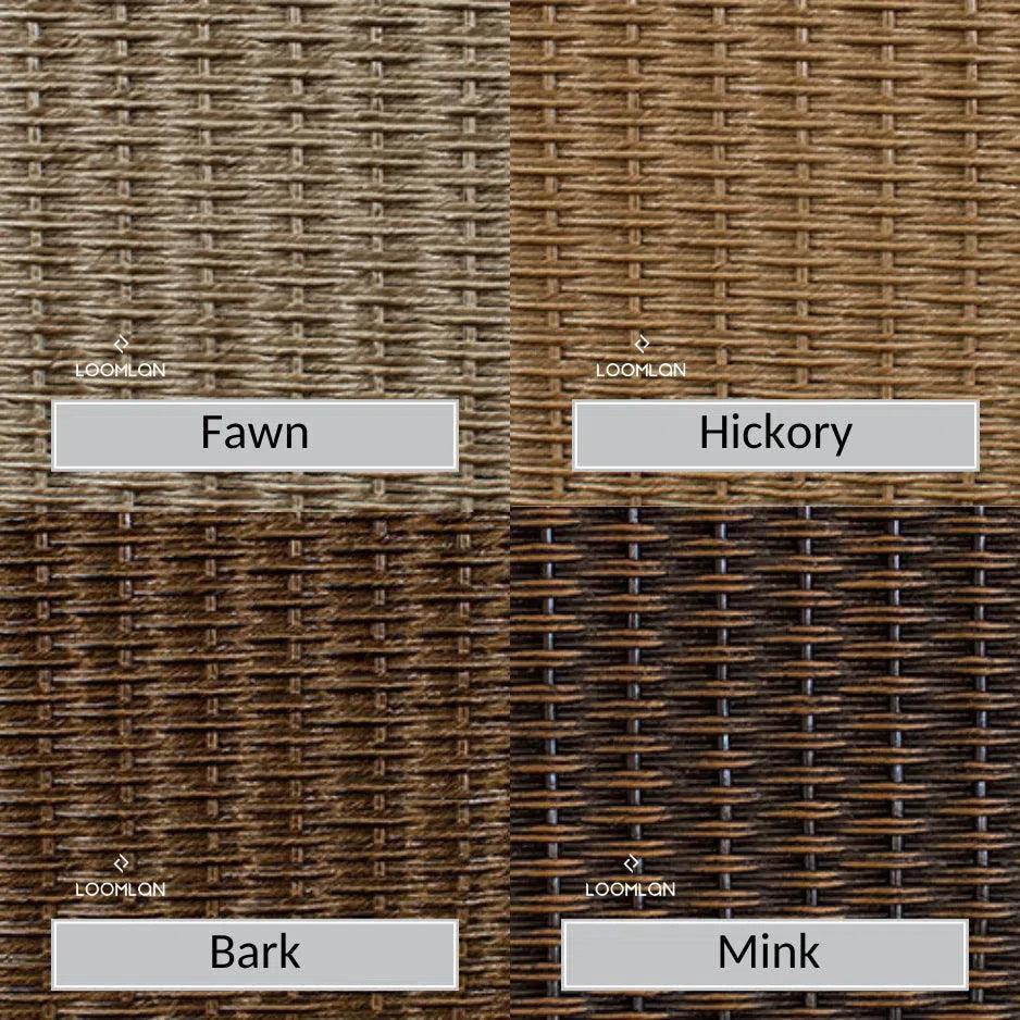 Weekend Retreat All Weather Wicker Outdoor Loveseat