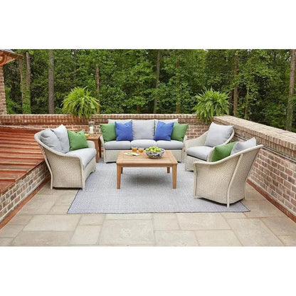 Weekend Retreat All Weather Wicker Outdoor Loveseat