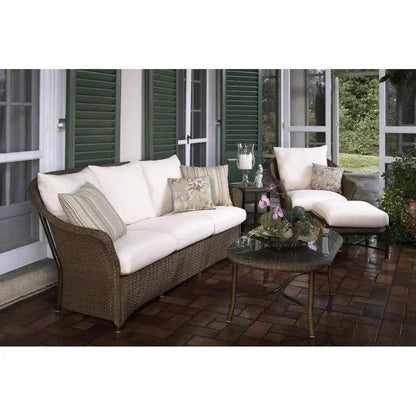 Weekend Retreat All Weather Wicker Outdoor Loveseat