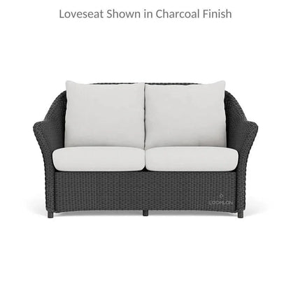 Weekend Retreat All Weather Wicker Outdoor Loveseat