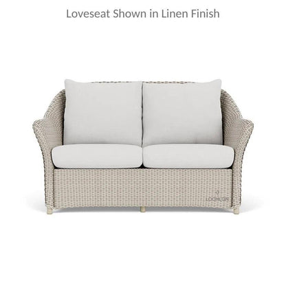 Weekend Retreat All Weather Wicker Outdoor Loveseat