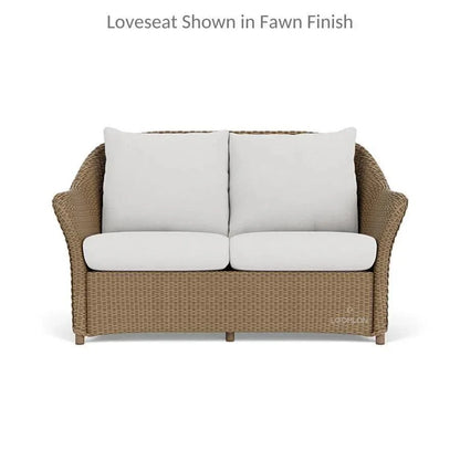 Weekend Retreat All Weather Wicker Outdoor Loveseat