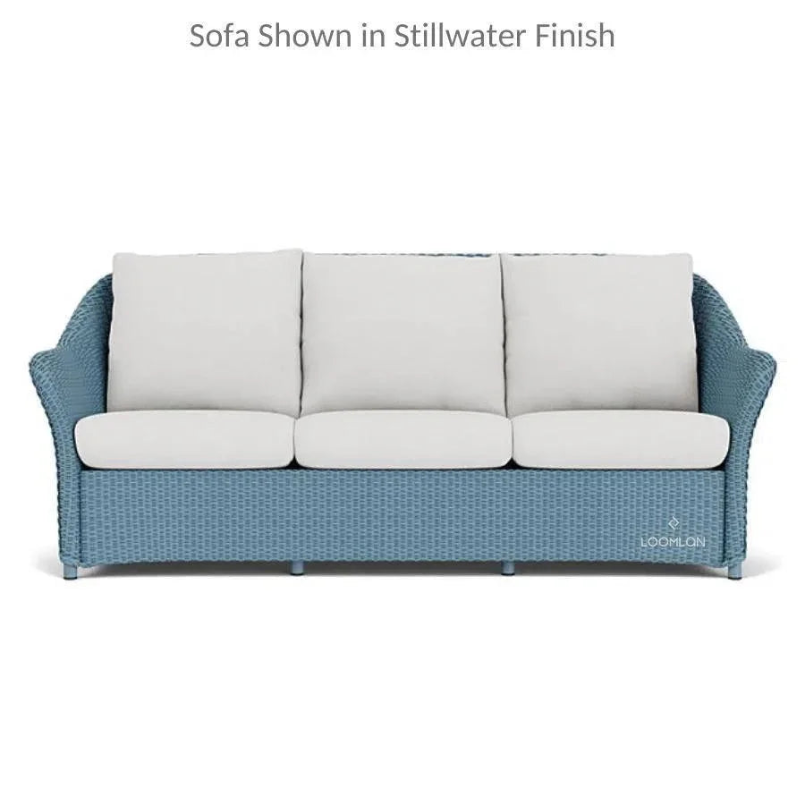 Weekend Retreat All Weather Wicker Outdoor Loveseat