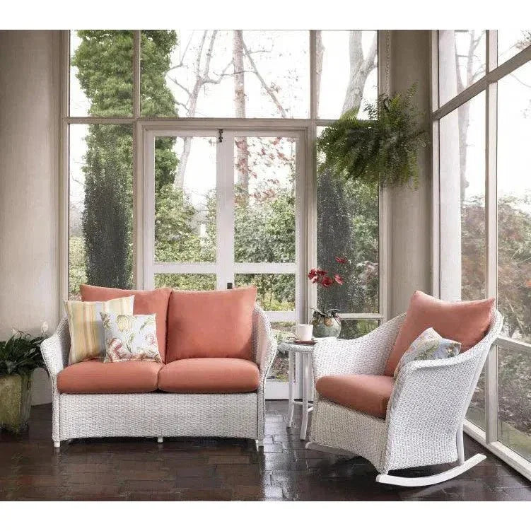 Weekend Retreat All Weather Wicker Outdoor Loveseat