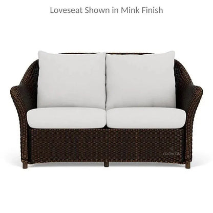 Weekend Retreat All Weather Wicker Outdoor Loveseat