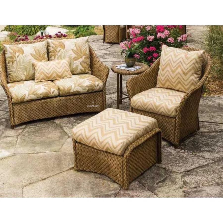 Weekend Retreat All Weather Wicker Outdoor Loveseat