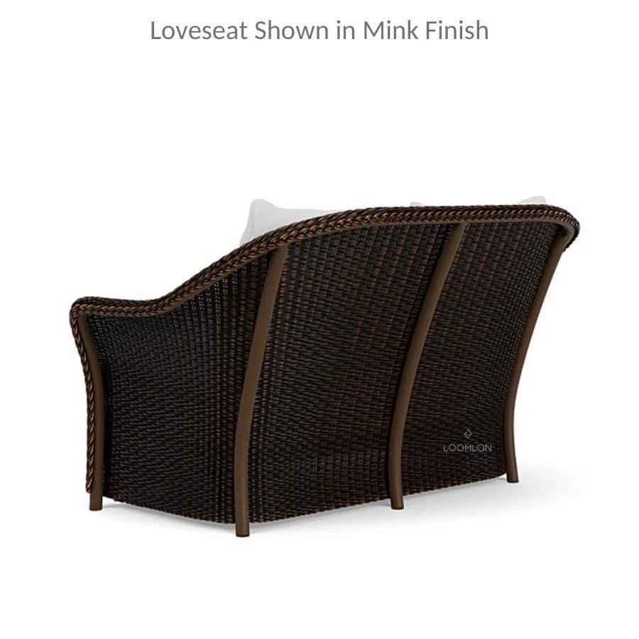 Weekend Retreat All Weather Wicker Outdoor Loveseat