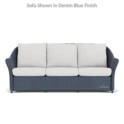 Weekend Retreat Wicker Sofa with Lounge Chair Set
